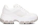 GUESS Brecky - Lage sneakers - Wit mesh en leatherlook -, Verzenden, Zo goed als nieuw