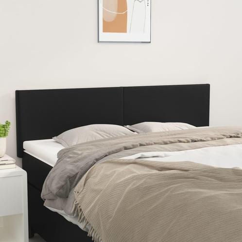 Hoofdeinden Zwart Kunstleer - Stijlvol Retourkoopje!, Huis en Inrichting, Slaapkamer | Matrassen en Bedbodems, 140 cm, Nieuw, Bedbodem