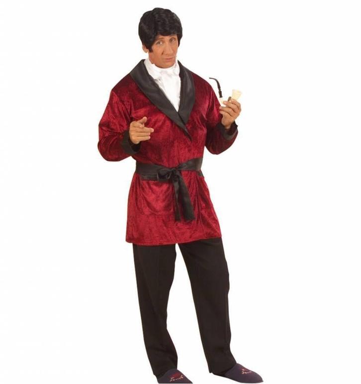 Playboy kostuum Hefner rood, Kleding | Heren, Carnavalskleding en Feestkleding, Nieuw, Ophalen of Verzenden