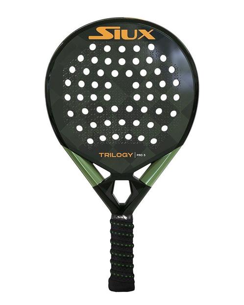 Siux Trilogy Pro 5 - SIUX Padel Racket - BestelPadel, Sport en Fitness, Padel, Ophalen of Verzenden