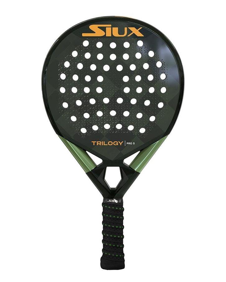 Siux Trilogy Pro 5 - SIUX Padel Racket - BestelPadel, Sport en Fitness, Padel, Ophalen of Verzenden
