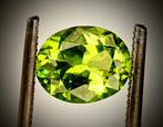 Zonder Minimumprijs Groen, Geel Olivijn - 2.71 ct - Antwerp, Sieraden, Tassen en Uiterlijk, Edelstenen, Nieuw