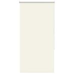 vidaXL Rolgordijn verduisterend gebroken wit 85x175 cm, Verzenden, Nieuw, Wit