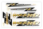 Tomos Stickerset Wizzard compleet set, Ophalen of Verzenden, Nieuw