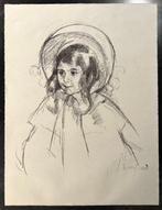 Mary Cassatt (1844-1926) - Sara Wearing Her Bonnet and Coat