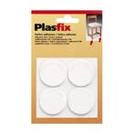 Inofix Zelfklevende Vilt Ø38mm - Rond - Wit - 4 stuks, Verzenden, Nieuw