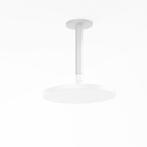 Plafondbuis Hotbath Cobber Rond 15 cm Mat Wit, Ophalen of Verzenden, Nieuw, Chroom, Kraan