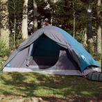 vidaXL Koepeltent 4-persoons waterdicht blauw, Verzenden, Nieuw, Tot en met 2