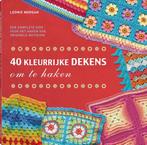 40 Kleurrijke dekens om te haken 9789089988829 Leonie Morgan, Verzenden, Zo goed als nieuw, Leonie Morgan