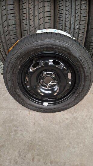 5x100 14 Inch reservewiel reserveband polo ibiza fabia, Auto-onderdelen, Ophanging en Onderstel, Verzenden