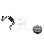 Blauwe LED Flitser bedraad Flitser + Relay + 12v Adapter, Verzenden, Nieuw