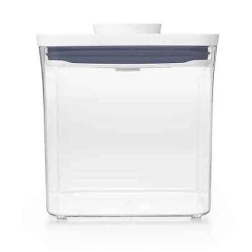 OXO Good Grips Voorraadbus POP 2.0 - groot vierkant - laag, Huis en Inrichting, Keuken | Keukenbenodigdheden, Zo goed als nieuw
