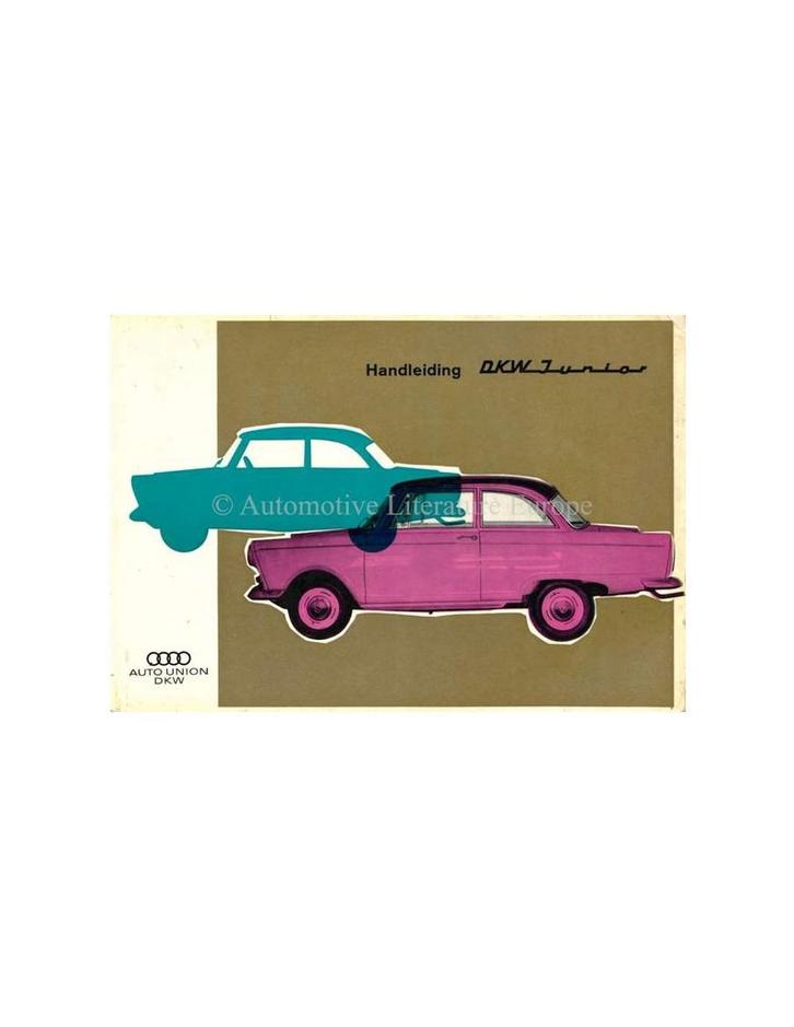 1963 DKW JUNIOR INSTRUCTIEBOEKJE NEDERLANDS, Auto diversen, Handleidingen en Instructieboekjes