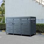 [en.casa] Containerombouw Salching 122x196x80 cm antraciet