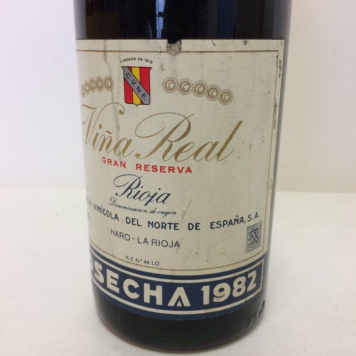 1982 C.V.N.E. Viña Real - Rioja Gran Reserva - 1 Fles (0,75, Verzamelen, Wijnen