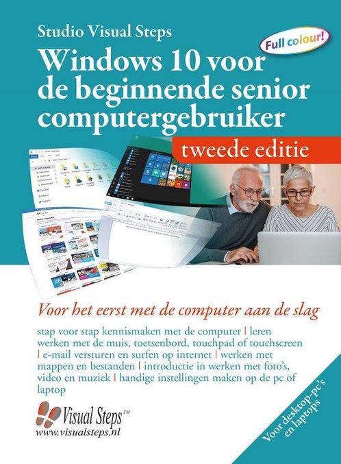 Boek Windows 10 voor de beginnende senior computergebruiker, Boeken, Overige Boeken, Zo goed als nieuw, Verzenden