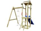 Veiling - VidaXL speeltoestel met glijbaan 231x200x218cm, Kinderen en Baby's, Speelgoed | Buiten | Speeltoestellen, Nieuw