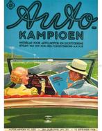 1936 AUTOKAMPIOEN MAGAZINE 37 NEDERLANDS, Nieuw, Author