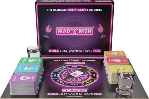 MadWish Girls Edition | Mad Party Games - Gezelschapsspellen, Hobby en Vrije tijd, Gezelschapsspellen | Bordspellen, Nieuw, Verzenden
