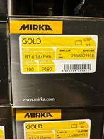 Schuurstroken Mirka Gold 81x 133mm P180 voor de schilder, Diensten en Vakmensen, Auto en Motor | Schadeherstellers en Spuiterijen