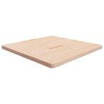 Eiken Tafelblad Vierkant - OP=OP! Restaurant/Cafe Kans, Huis en Inrichting, 50 tot 100 cm, Rustiek, Nieuw, Tafelblad