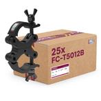 25x FORTEX Slimline Swivel Coupler truss klem WLL 200kg buis, Nieuw, Verzenden