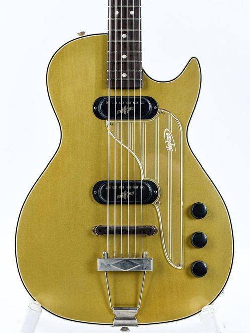 Gun Guitars Neptune Bass VI Gold (Basgitaren) (Basgitaren), Muziek en Instrumenten, Snaarinstrumenten | Gitaren | Bas, Nieuw, Ophalen of Verzenden