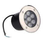 LED Grondspot  Warm Wit - 7 Watt - Inbouw - 230 Volt, Ophalen of Verzenden, Nieuw, Overige materialen, Modern