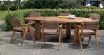 4 Seasons Outdoor Mats tuinset met Corsica tuintafel met, Ophalen of Verzenden, Nieuw
