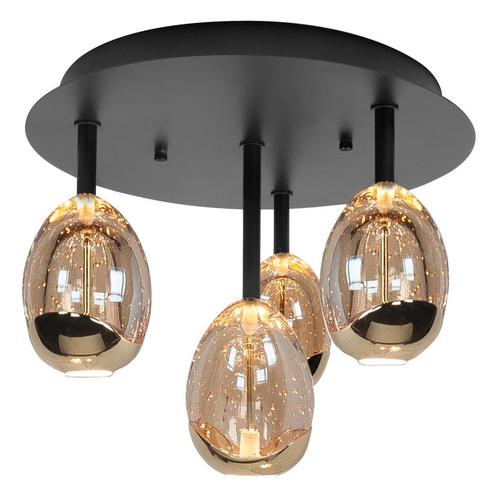 LED Plafondlamp golden egg 4 lichts | 2700K | Dimbaar, Huis en Inrichting, Lampen | Plafondlampen, Nieuw, Ophalen of Verzenden