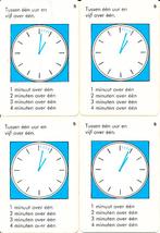 Kwartet klok kijken 5 Blauw (zie omschrijving), Verzenden, Nieuw