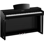Yamaha Clavinova CLP-725PE Polished Ebony digitale piano, Nieuw, Verzenden