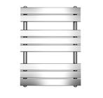 Designradiator Ella 80x60cm chroom 468W zij aansluiting, Verzenden, Nieuw