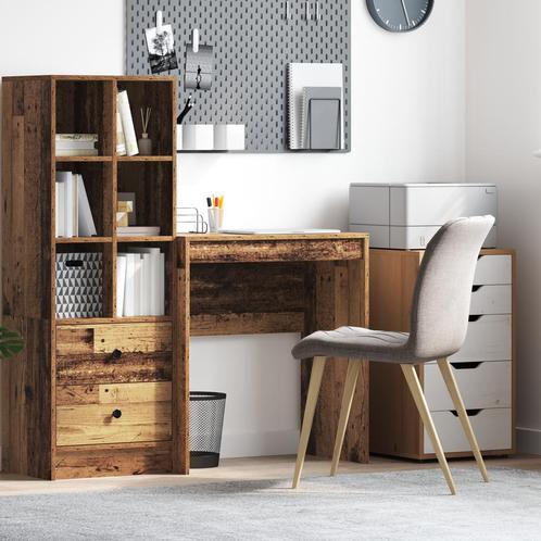 vidaXL Bureau van Oud Hout 70x40x76 cm Gelaagd Hout, Huis en Inrichting, Bureaus, Nieuw, Verzenden