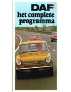 1970 DAF PROGRAMMA VARIOMATIC BROCHURE NEDERLANDS, Boeken, Auto's | Folders en Tijdschriften, Nieuw, Author