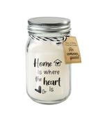 Geurkaars Home Is Where The Heart Is 14cm, Verzenden, Nieuw