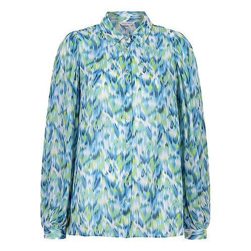 -30% Esqualo  Esqualo Blouse sp24-14015 print  maat 40, Kleding | Dames, Blouses en Tunieken, Nieuw, Verzenden