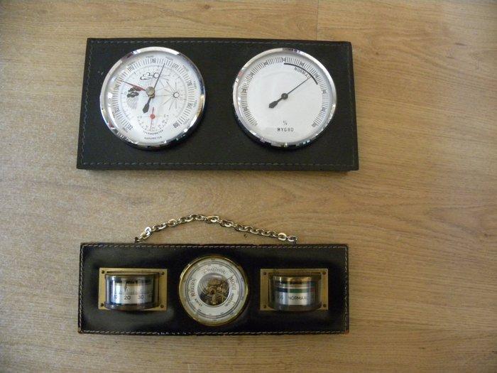 Weerstation (2) - Diverse materialen - Weerstation, Antiek en Kunst, Curiosa en Brocante