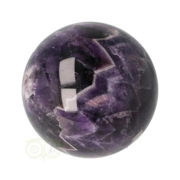 Chevron Amethist bol Nr 20 - Ø 6.84 cm - 432 gram beschikbaar voor biedingen