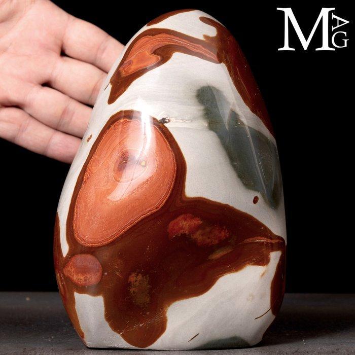 Policrhome Jasper - Eerste Kwaliteit Madagascar Jasper –, Verzamelen, Mineralen en Fossielen