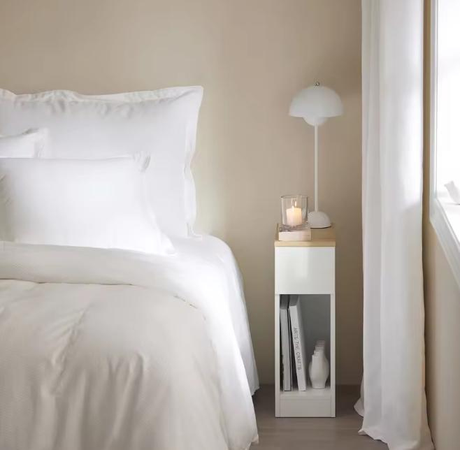 Nachtkastje Nieuw 60cm – Wit, grijs, groen, zwart, bruin, Huis en Inrichting, Tafels | Bijzettafels, Nieuw, Verzenden