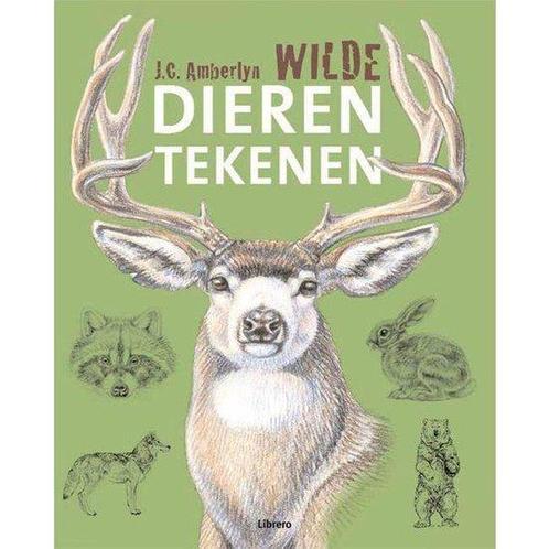 Wilde Dieren Tekenen 9789057649653 J.C. Amberlyn, Boeken, Hobby en Vrije tijd, Gelezen, Verzenden