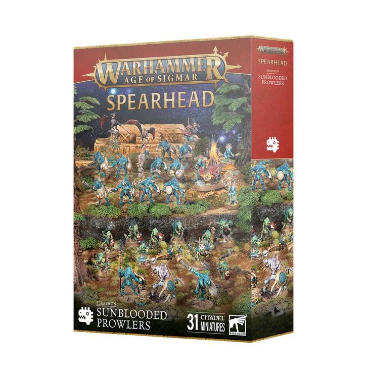 Spearhead Spearhead Seraphon Sunblooded Prowlers (Warhammer, Hobby en Vrije tijd, Wargaming, Nieuw, Ophalen of Verzenden