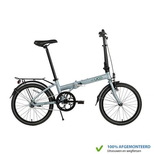 UGo Just U•GO Vouwfiets S1 Misty grey, Fietsen en Brommers, Fietsen | Vouwfietsen, Nieuw