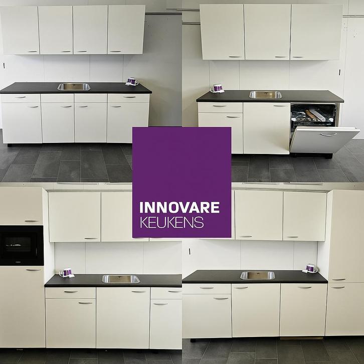 Complete Q-Line Keukens – Stel Zelf Samen – Direct Leverbaar, Huis en Inrichting, Keuken | Complete keukens, Kunststof, Wit, Nieuw