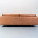 1x Montis Axel Bank 3,5-zits/218cm Buffaloleder - Cognac, Huis en Inrichting, Banken | Bankstellen, Ophalen, Overige maten, 75 tot 100 cm