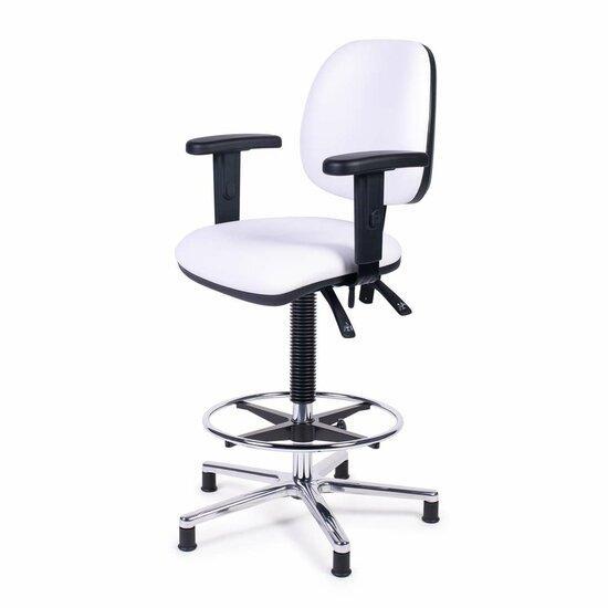 Stuurstoel IJSSEL met aluminium voet en witte skai bekled..., Watersport en Boten, Accessoires en Onderhoud, Verzenden