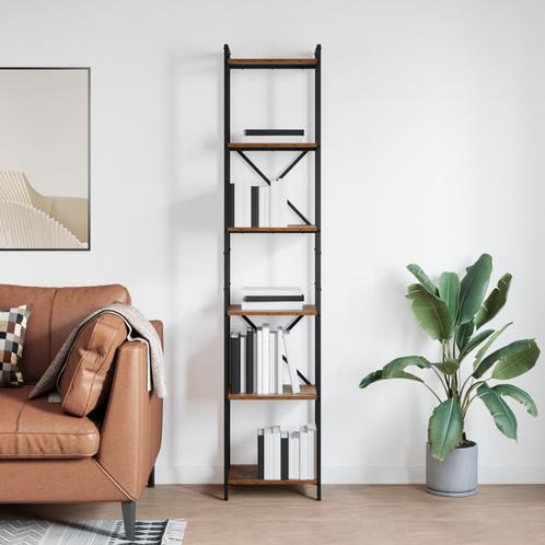 vidaXL Boekenkast Oud hout 40 x 30 x 188 cm Bewerkt hout, Huis en Inrichting, Kasten | Boekenkasten, Nieuw, Minder dan 50 cm, Overige houtsoorten