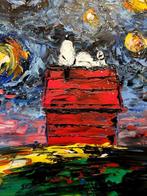 Laurent Pate (1970) - Snoopy au clair de lune