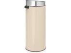 Brabantia Touch Bin Prullenbak - 30 liter - Soft Beige/Matt, Huis en Inrichting, Verzenden, Zo goed als nieuw
